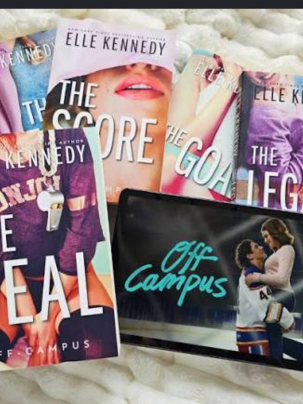 Elle Kennedy Off-Campus Series Paperback Romance Book Set College Hockey New Adu